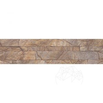 Panel 3D Marmura Flexibila SKIN - Rain Forest Brown 60 x 15 cm (cu 3M pe spate)