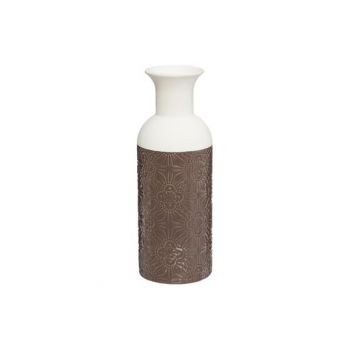 Vaza Ceramica Alb&Maro H25 cm