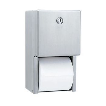 Dispenser hartie igienica pentru 2 role normale suprapuse seria Clasic Bobrick