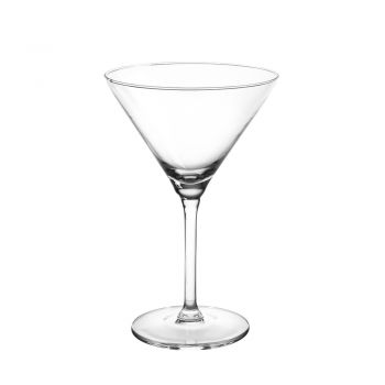Set 6 pahare din Sticla pentru Martini Diamond 260ml