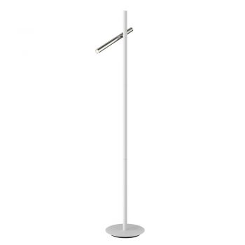 Lampa de podea reglabila din Metal Argintiu cu LED L41x30xH167cm Varas
