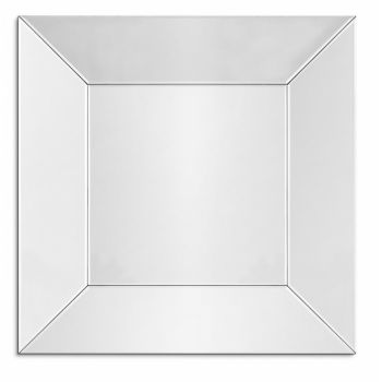 Oglinda Patrata Argintie DOMENICO H100xL100cm