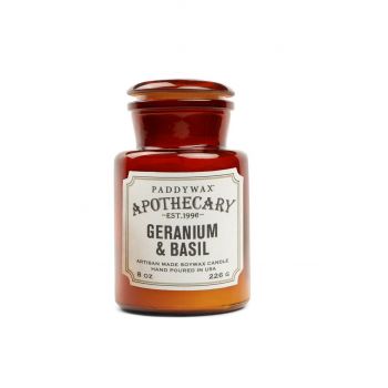 Paddywax Lumanare parfumata de soia Geranium and Basil 516 g