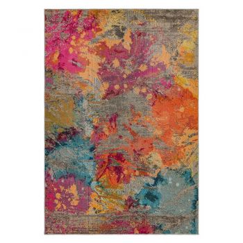 Covor roșu 170x120 cm Colores Cloud - Asiatic Carpets