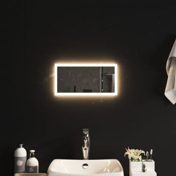 vidaXL Oglindă de baie cu LED, 40x20 cm