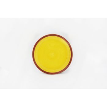 Set 6 farfurii pentru desert Cadiz, Heinner, Ø19 cm, ceramica, galben