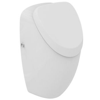 Urinal Ideal Standard Connect Home cu alimentare prin spate pentru utilizare cu capac