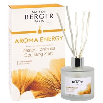 Difuzor parfum camera Berger Aroma Energy Zestes Toniques180ml