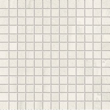 Mozaic Iris Pietra di Basalto 3x3 30x30cm Bianco