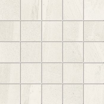 Mozaic Iris Pietra di Basalto 5.5x5.5 30x30cm Bianco