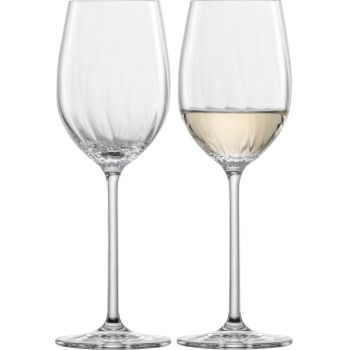 Set 2 pahare vin alb Zwiesel Glas Prizma cristal Tritan 296ml