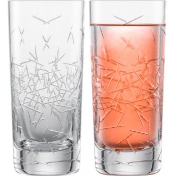 Set 2 pahare Zwiesel Glas Bar Premium No.3 Longdrink design Charles Schumann handmade 474ml