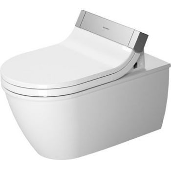 Vas WC suspendat Duravit Darling New WonderGliss pentru capac cu functie de bideu SensoWash la reducere