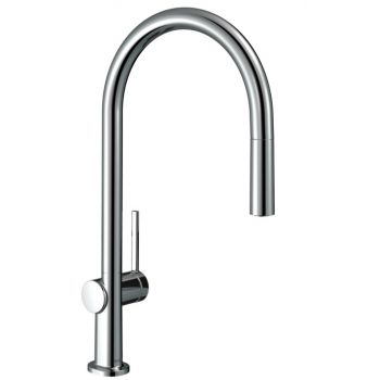 Baterie bucatarie Hansgrohe Talis M54 210 dus extractibil si sBox