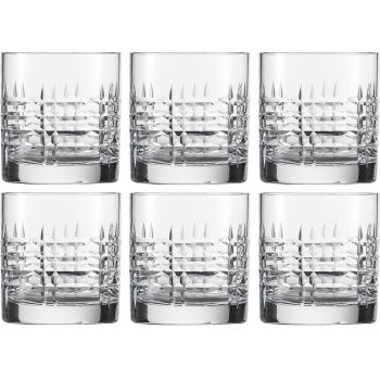 Set 6 pahare whisky Schott Zwiesel Basic Bar Classic Double old fashioned design Charles Schumann cristal Tritan 369ml