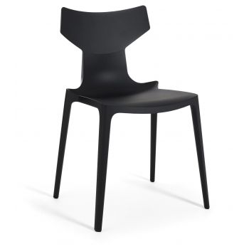 Set 2 scaune Kartell Re-Chair design Antonio Citterio negru