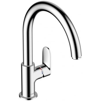 Baterie bucatarie Hansgrohe Vernis Blend M35 210 crom la reducere