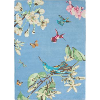 Covor Wedgwood Hummingbird 120x180cm 37808 albastru