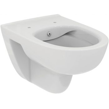 Vas WC suspendat Ideal Standard i.life A Rimless+ Round cu functie bideu la reducere