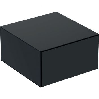 Dulap mic suspendat Geberit ONE cu 1 sertar 45x47x24.5cm negru mat ieftin