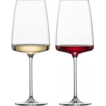 Set 2 pahare vin Zwiesel Glas Sensa Fruity & Fine cristal Tritan 535ml