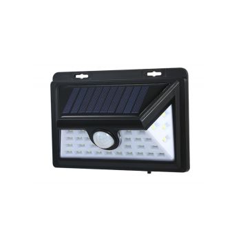 Lampa Solara Senzor De Miscare 34 x LED, Model Bigshot™ XF-6022, 6W, 120 Grade, Baterie 1200 mAh