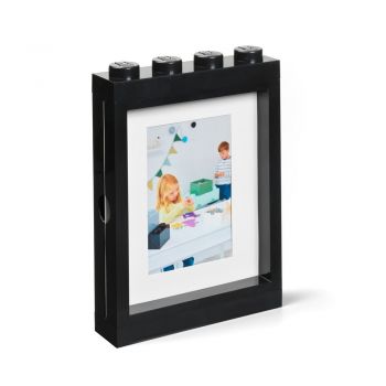 Ramă foto LEGO®, 19,3 x 26,8 cm, negru ieftina