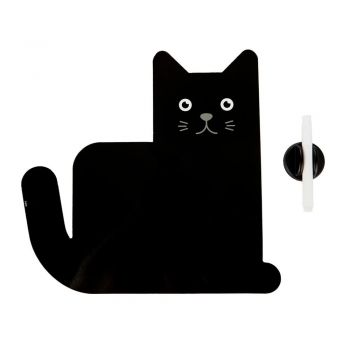 Tablă magnetică cu marker Balvi Meow!, negru