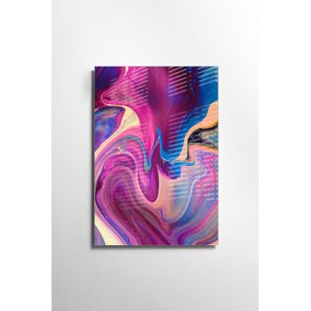 Tablou Sticla Liyah 1125 Multicolor, 30 x 45 cm