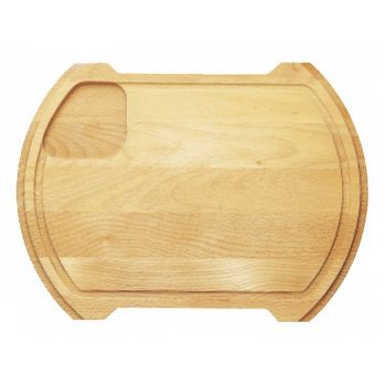 Tocator lemn pentru chiuveta bucatarie rotunda Form 10 Alveus