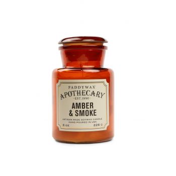 Paddywax Lumanare parfumata de soia Amber and Smoke