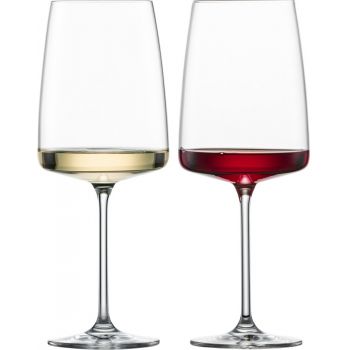 Set 2 pahare vin Zwiesel Glas Vivid Senses Powerful & Spicy cristal Tritan 660ml
