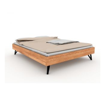 Pat dublu din lemn de fag 180x200 cm Golo - The Beds ieftin