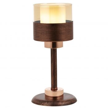 Lampa de masa, ML-4288-1CPR, Avonni, 16 x 36 cm, 1 x E27, 60W, cupru ieftina