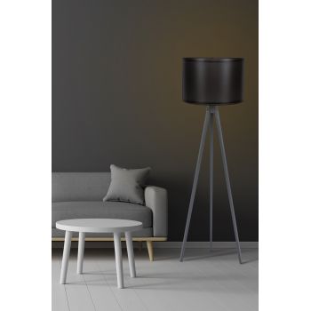 Lampadar, 112, FullHouse, 38 x 145 cm, 1 x E27, 60W, negru/gri ieftin