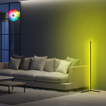 Lampadar, Lumos - Multicolor, Curlux, 120 cm, LED, 12.4W, multicolor