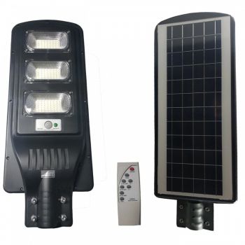 Panou solar stradal, Integrated Lamp, 90 W, IP65, 120 x LED, telecomanda, senzor miscare/lumina