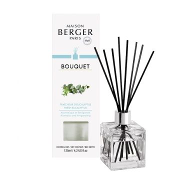 Difuzor parfum camera Berger Bouquet Parfume Cube Fraicheur d'Eucalyptus 125ml