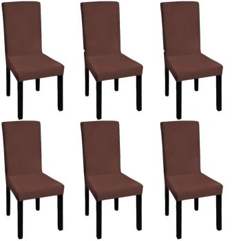 Set 6 huse elastice pentru scaune Anabel