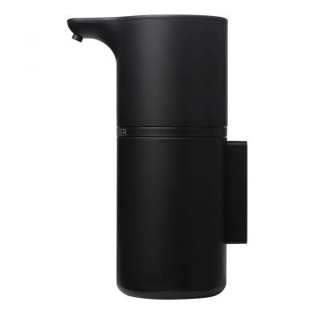 Dispenser automat de săpun din plastic negru de perete 260 ml Fineo - Blomus