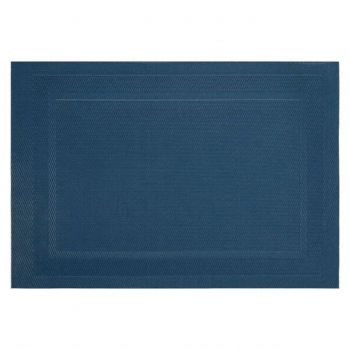 Suport farfurie Velvet, Ambition, 30x45 cm, PVC, albastru ieftin