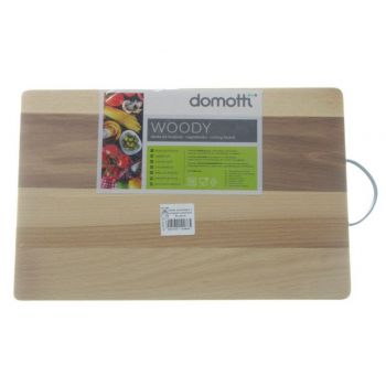 Tocator cu maner Woody, Domotti, 30x20 cm, lemn