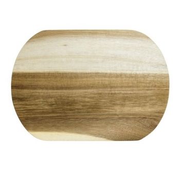 Tocator oval Parma, Ambition, 28x20 cm, lemn de salcam