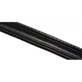 Plinta autoadeziva 9 cm x 2,3 m spuma moale 3 D, negru