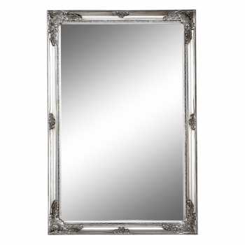 Oglinda, rama din lemn argintiu, MALKIA TYP 6