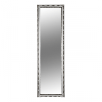 Oglinda, rama din lemn in culoarea argintie, MALKIA TYP 5