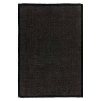 Covor negru 300x200 cm Sisal - Asiatic Carpets
