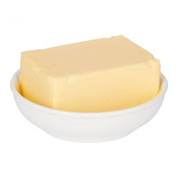 Bol din porțelan alb Mikasa Ridget Butter Dish