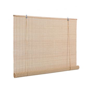 Jaluzea tip rulou Anna, Bizzotto, 150x260 cm, bambus, natural