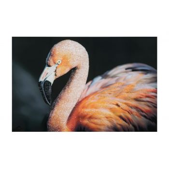 Tablou decorativ Flamingo -B, Mauro Ferretti, 120x80 cm, canvas, multicolor
